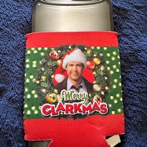 Merry Clarkmas Can Cooler